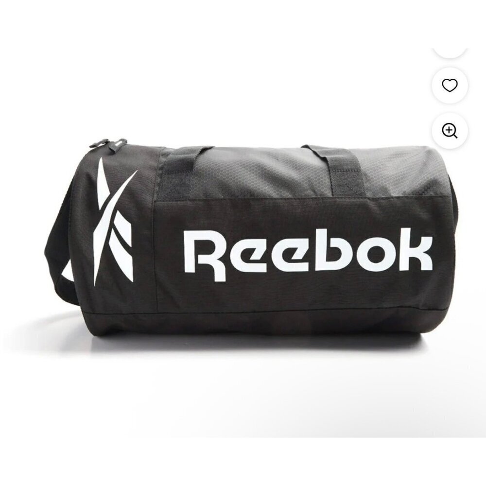 Reebok Dayley Duffle Black Bag GYM Bag/Weekend Travel Bag WN